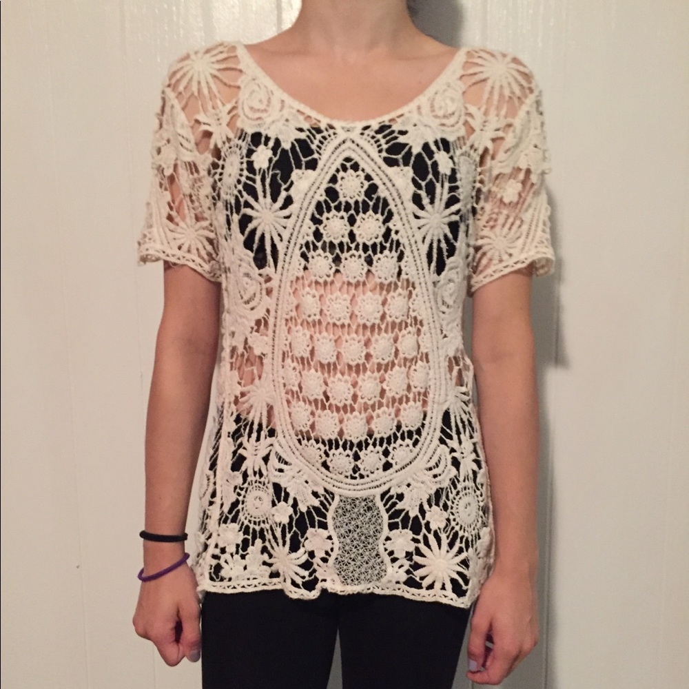 Casual blouse/Bathing suit cover up